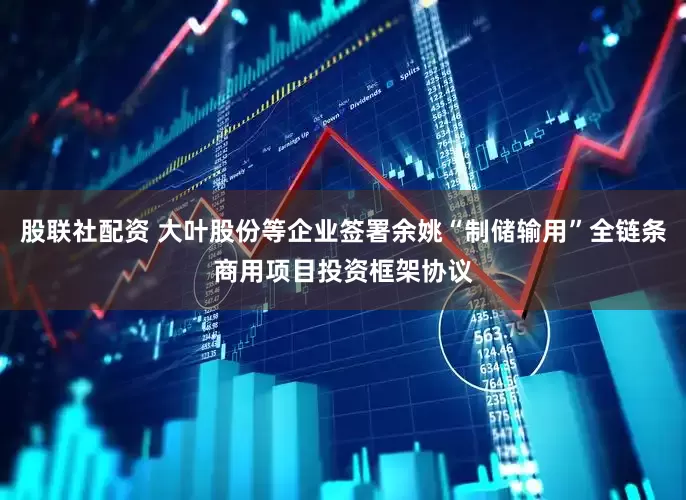 股联社配资 大叶股份等企业签署余姚“制储输用”全链条商用项目投资框架协议